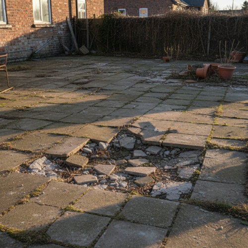 Paver patio removal